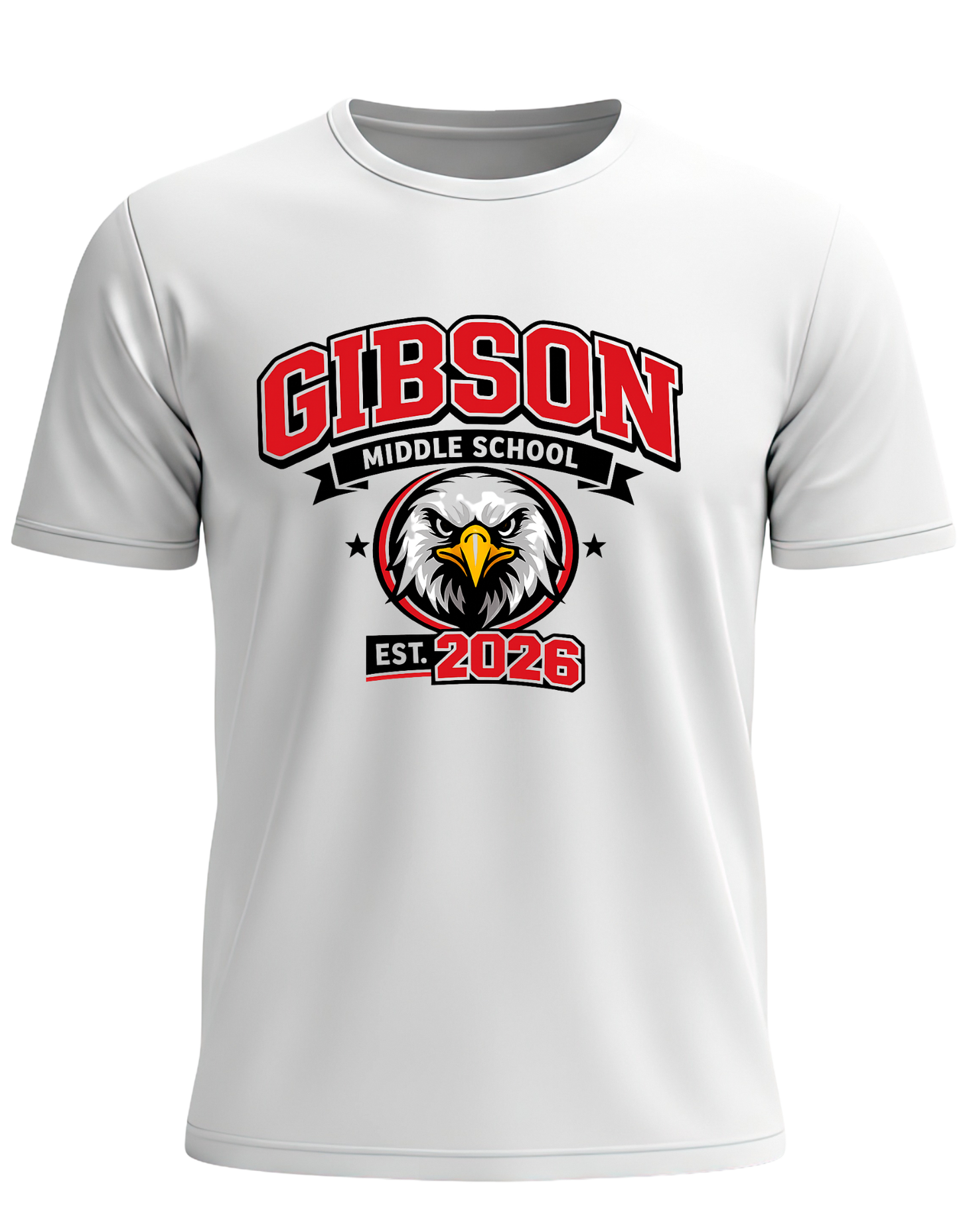 Gibson Middle School Logo Dri-fit