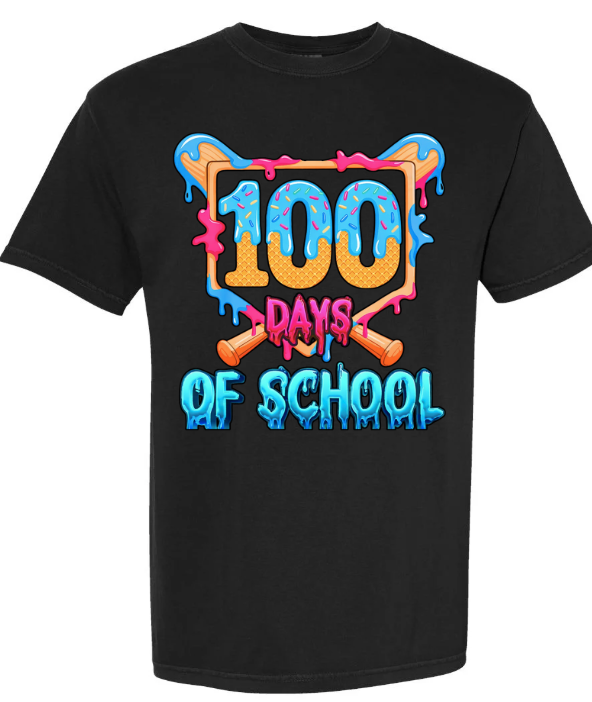 100 Days of School Drip