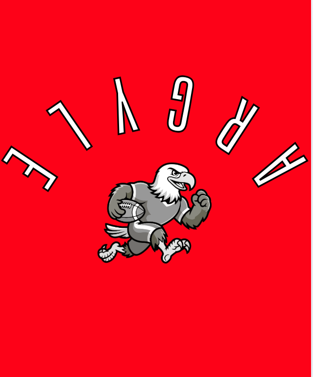 Upside Down ARGYLE Football