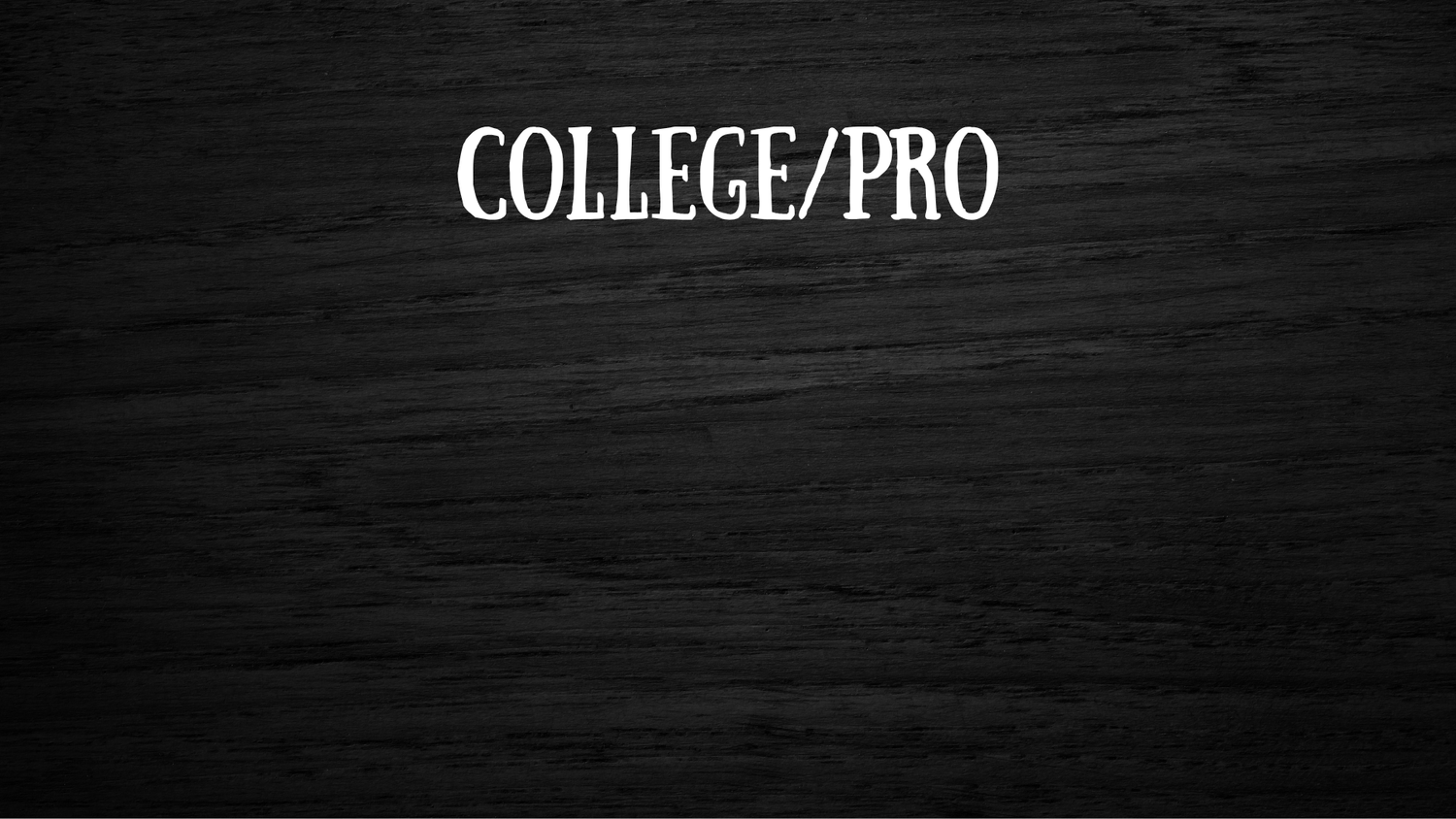 College/Professional Sports