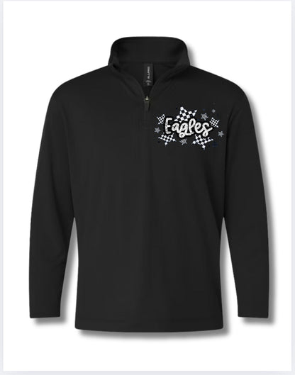 SOUTH PTA-Quarter Zip Pullover-Star