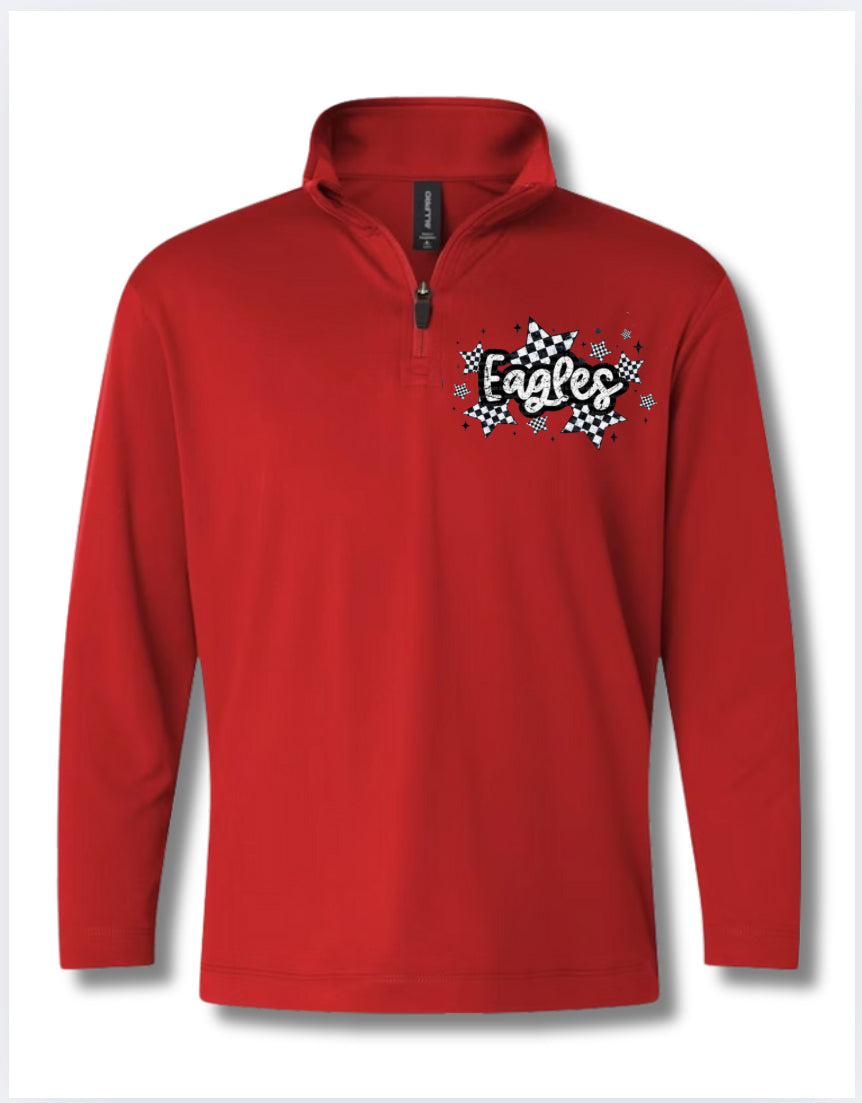 SOUTH PTA-Quarter Zip Pullover-Star