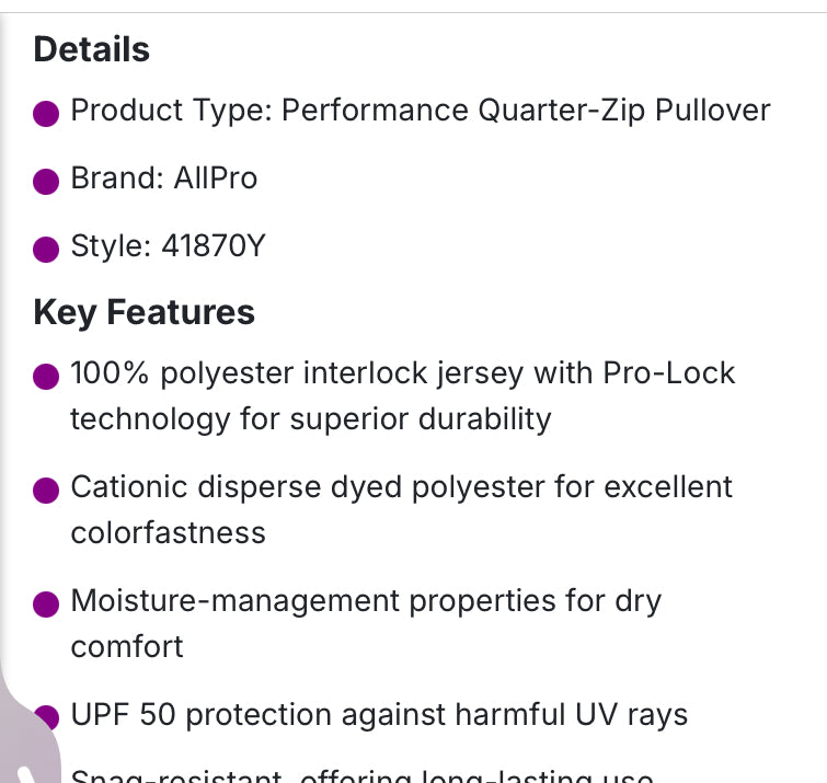 SOUTH PTA-Quarter-Zip Pullover-Camo