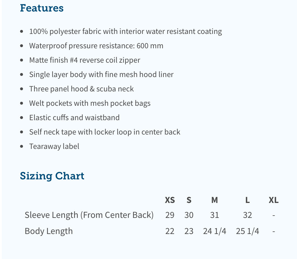 SOUTH PTA-Youth Full-Zip Windbreaker