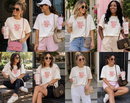 Argyle Mom's Club T-Shirt