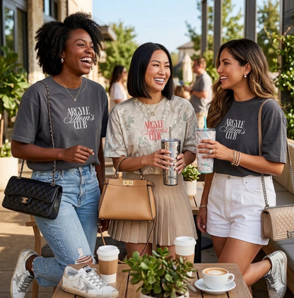 Argyle Mom's Club T-Shirt