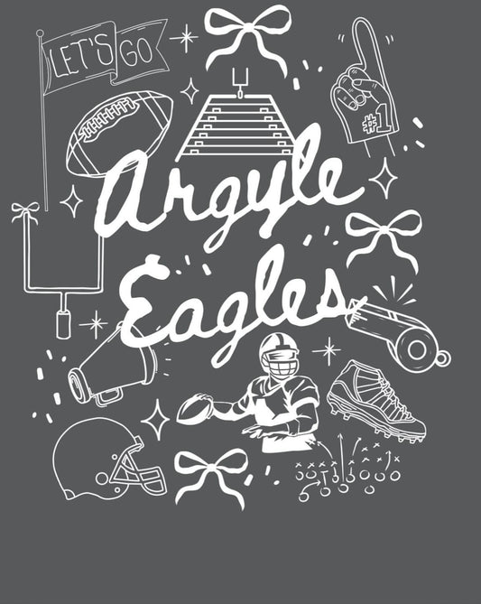 Argyle Football Doodle
