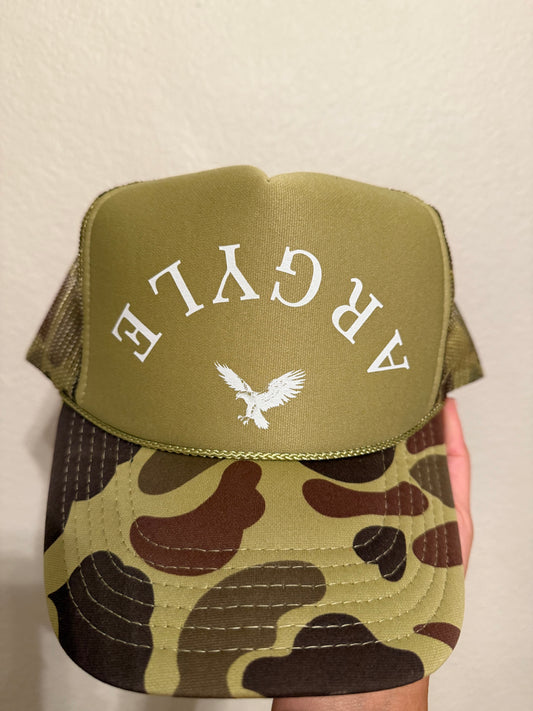 Camo Upside Down Argyle Hat