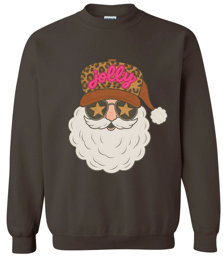 Chocolate Leopard Santa