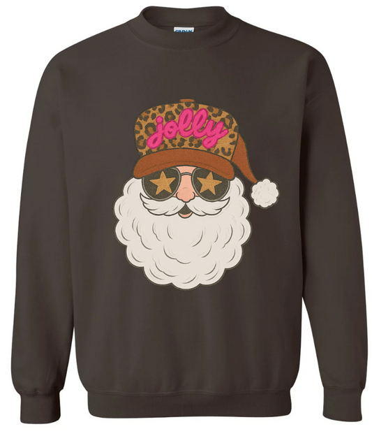 Chocolate Leopard Santa