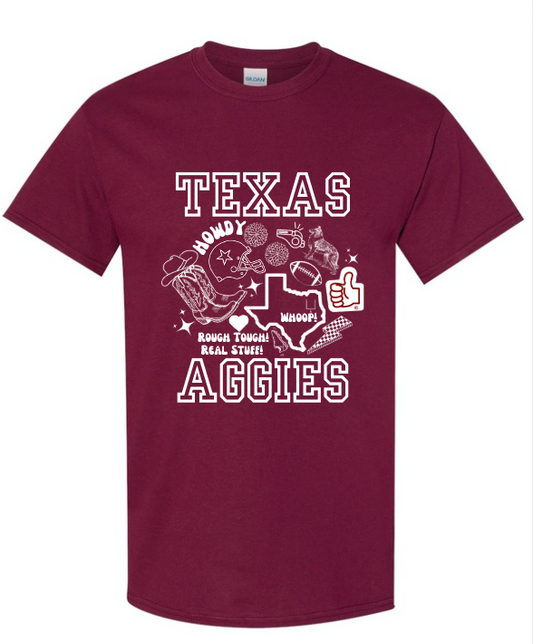 Maroon Gig 'Em Doodle