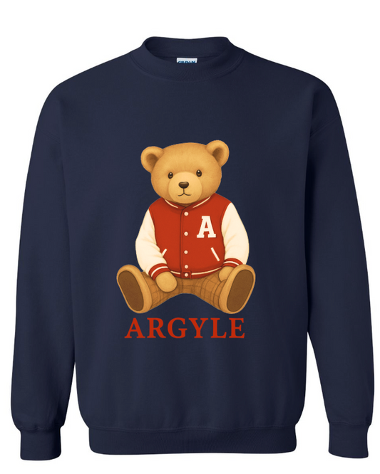 Argyle Varsity Teddy Sweatshirt