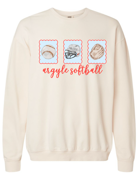 Softball Crewneck Comfort Colors