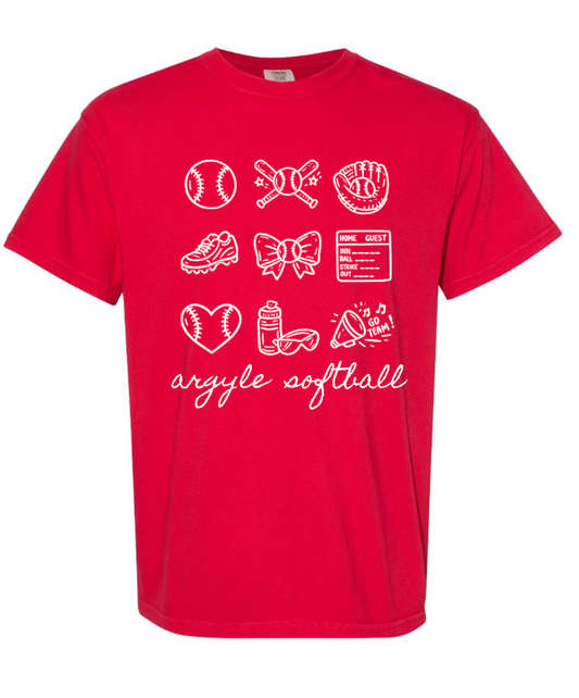 Argyle Softball 9 Square