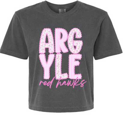 Argyle FLORAL All Schools Pink