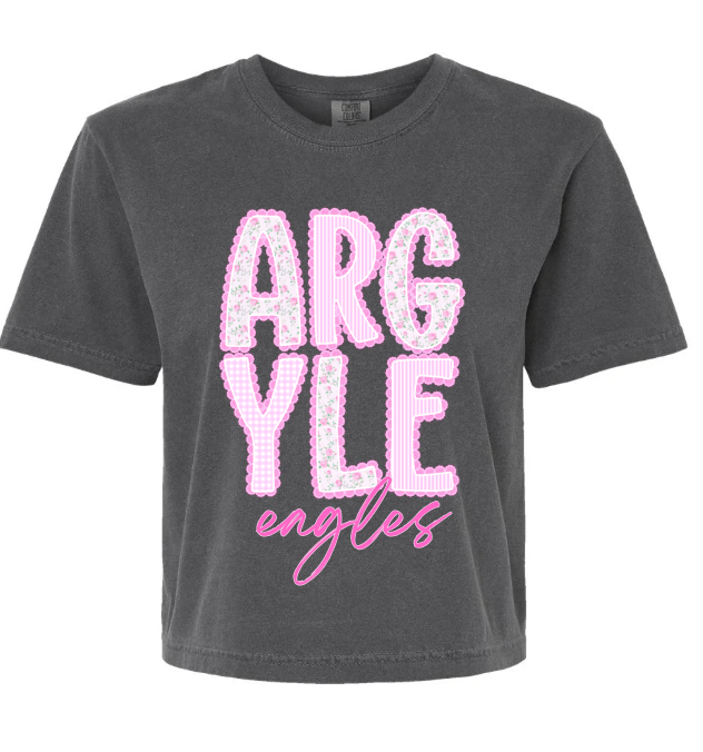 Argyle FLORAL All Schools Pink