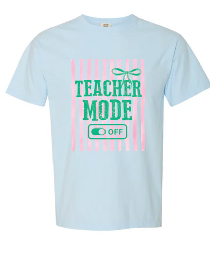 Teacher Mode OFF
