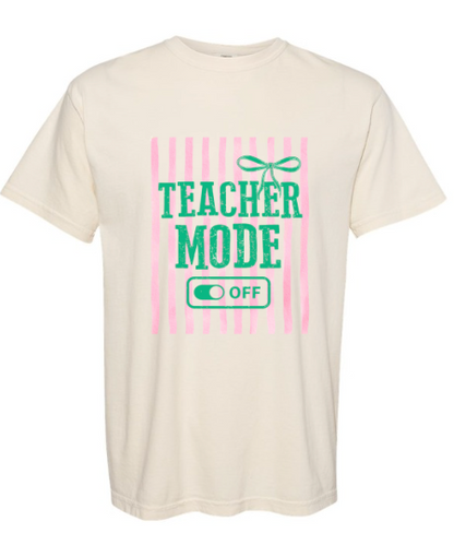 Teacher Mode OFF